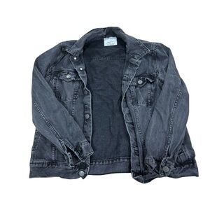 black denim jacket